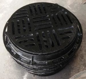 EN124 D400 precast manhole cover/polymer concrete manhole cover SGS ...