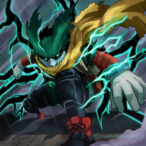 My hero Academia - Dark Deku by recmg on DeviantArt