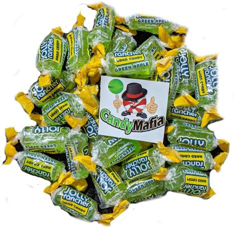 Jolly Rancher Apple 80 pieces Green Apple Jolly Ranchers hard bulk ...