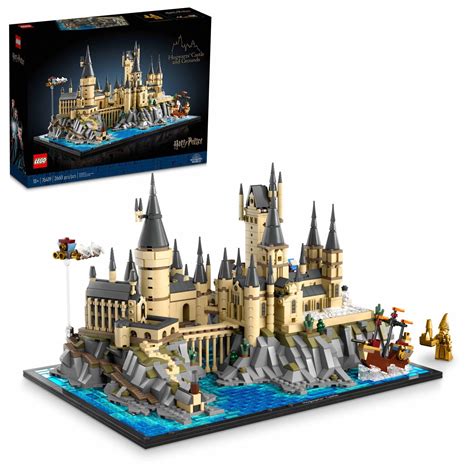 LEGO Harry Potter Hogwarts Castle and Grounds 76419 Building Set, Gift ...