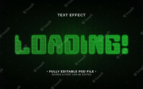 Premium PSD | Screen text effect