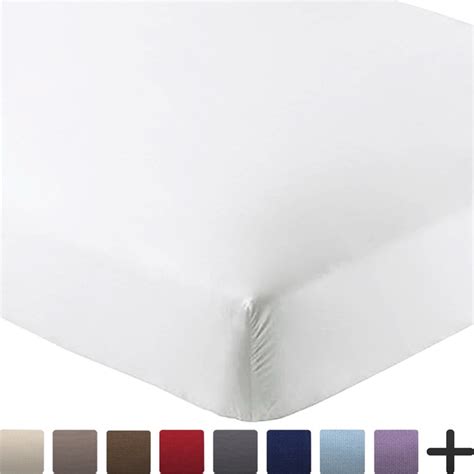 2 Twin XL Fitted Bed Sheets (2-Pack) - Twin Extra Long, 15" Deep Pocket, 39" x 80", (Twin XL ...