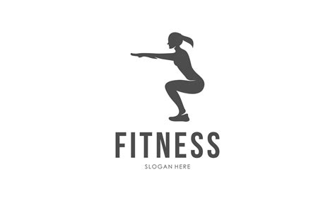 Workout logo. Fitness, aerobic and workout exercise in gym. 13529471 Vector Art at Vecteezy