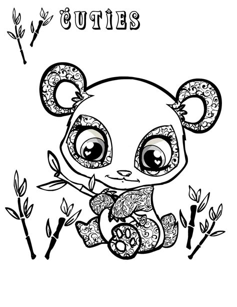 Free Printable Panda Coloring Pages For Kids - Animal Place