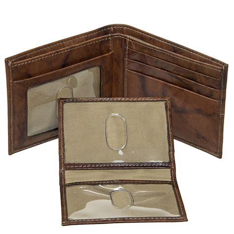 Dockers Men's Genuine Leather Pocketmate ID Billfold Bifold Wallet NEW | eBay