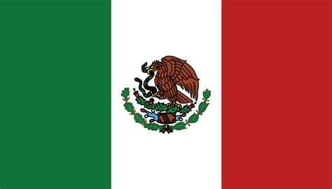 Free Clipart Of A Mexico Flag