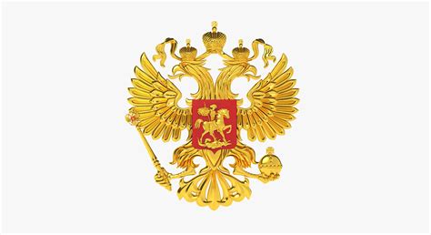 3d model national emblem russia