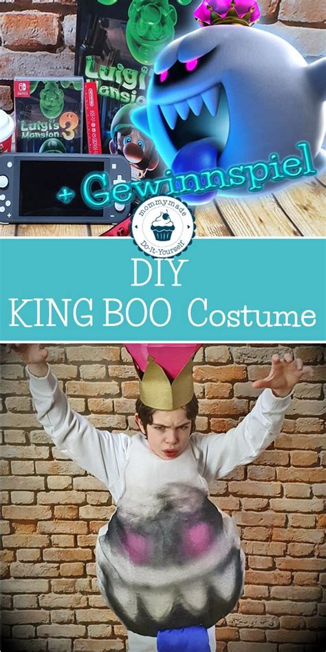 DIY KING BOO COSTUME | KÖNIG BUU HUU KOSTÜM Tutorial + Gewinnspiel ...