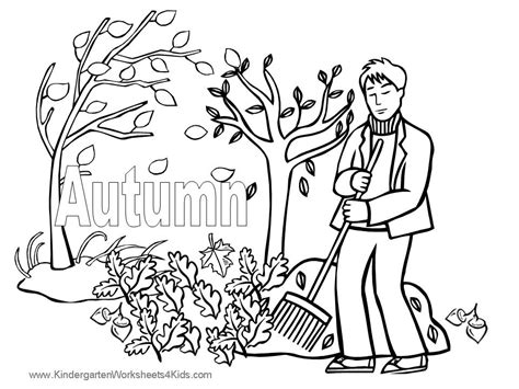 Autumn Coloring Pages