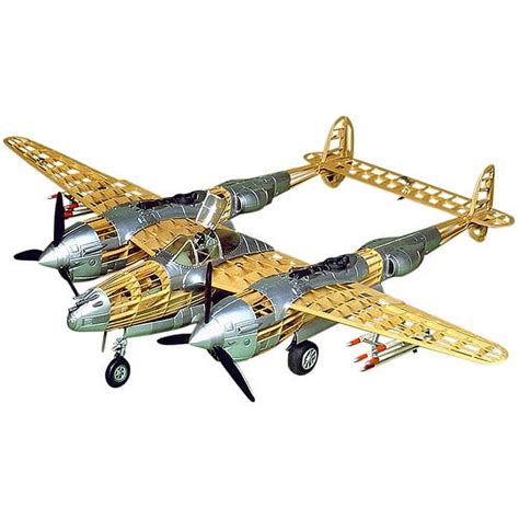 Guillow's Lockheed P-38 Lightning Model Kit - Walmart.com