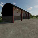 FS22 Irish Round Shed v1.0 - FS 22 Objects Mod Download