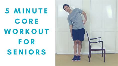 Printable Core Exercises For Seniors With Pictures