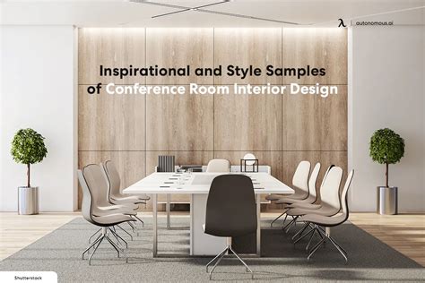 Inspirational and Style Samples of Conference Room Interior Design