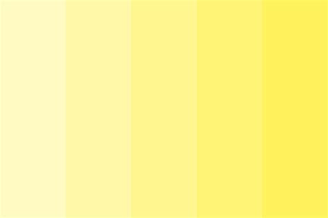 Pastel Yellow Color Palette