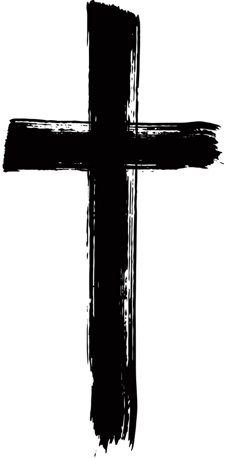 Download Cross Brush Png - Paint Brush Cross Png - Full Size PNG Image - PNGkit