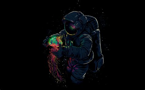 2560x1600 Astronaut With Jellyfish 2560x1600 Resolution Wallpaper, HD Artist 4K Wallpapers ...