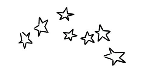 Night Sky Clip Art Black And White