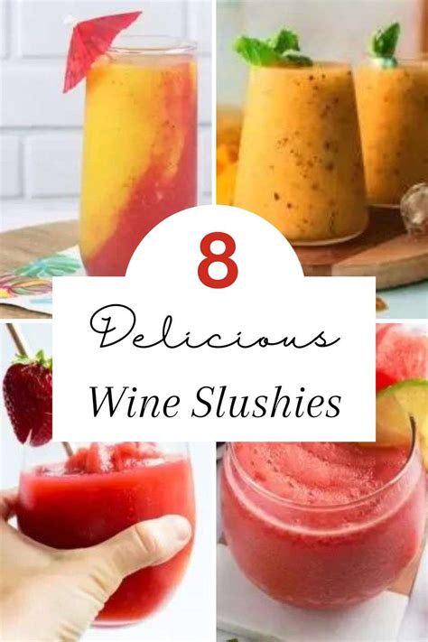 11 Refreshing Wine Slushie Recipes For Summer