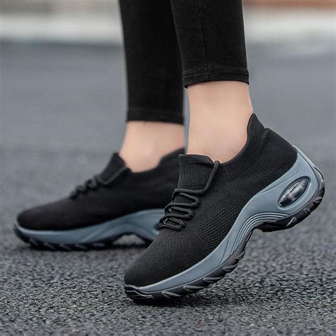 Orthopedic Walking Shoes Platform Sneakers for Women - Bunion Free