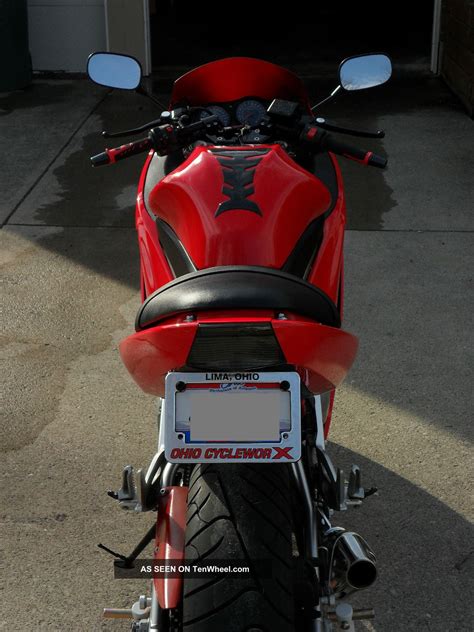 2007 Kawasaki Ninja 650r (ex650) Red