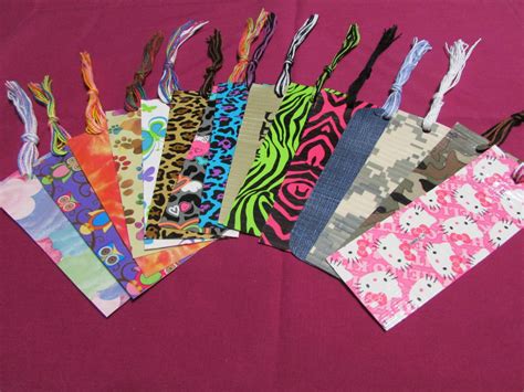 Duct Tape Bookmarks by Supernerdygirl19 on DeviantArt