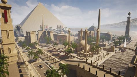 Ancient Egypt in Props - UE Marketplace