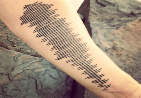 Sound wave tattoo - Modern Loss