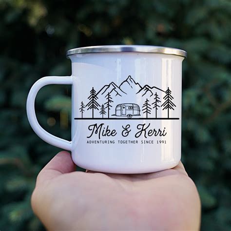 Personalized Campfire Mug Coffee Mug, Coffee, Camping, Outdoor, Colorado, Adventure, Travel ...