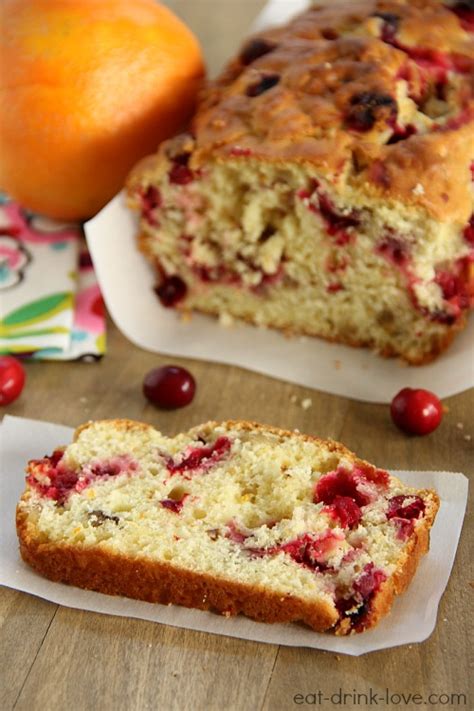 Cranberry Orange Bread - Eat. Drink. Love.