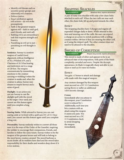 Artifacts of the Guild - Dungeon Masters Guild | Dungeon Masters Guild