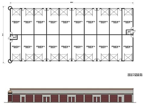 Pin by Redbird Thompson on Self-Storage | Storage building plans, Commercial building plans, How ...