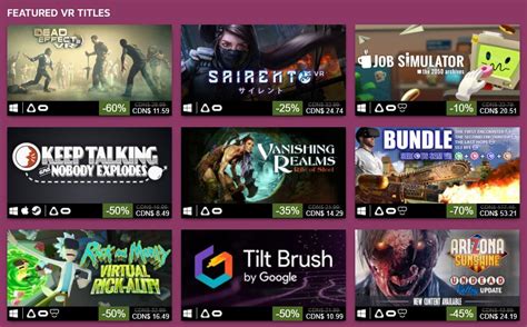 Over 900 SteamVR Titles Now On Sale For The Weekend | Tom's Hardware