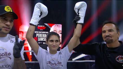 LFA signs Aline Pereira, sister of UFC title challenger Alex Pereira