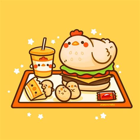 Kawaii Animal Food Wallpapers - Wallpaper Cave