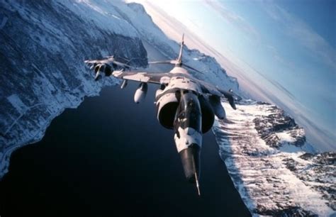 SNAFU!: Blast from the past. A pair of Royal Air Force Harrier GR3 hunting in the Norwegian ...