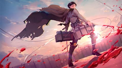 1920x1080 Levi Ackerman 1080P Laptop Full HD Wallpaper, HD Anime 4K Wallpapers, Images, Photos ...