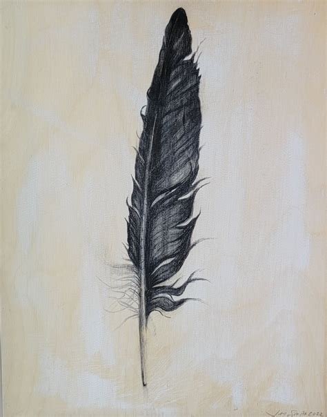 Raven Feather (sold) - Attic Gallery