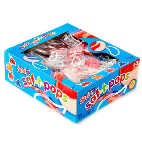 Swirl Saf-T-Pops - 60CT • Lollipops & Suckers • Bulk Candy • Oh! Nuts®