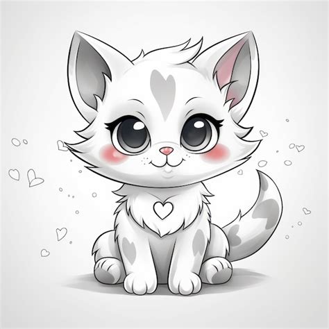 Premium AI Image | Super Cute Baby Cat in Pokemon Style AI Generated