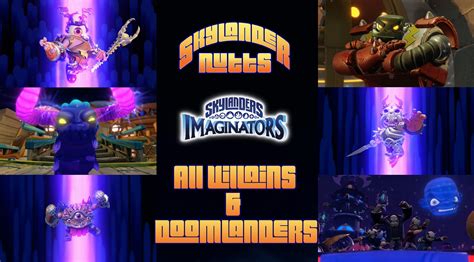 All Villains and Doomlanders of Skylanders Imaginators (Main Game) - SkylanderNutts