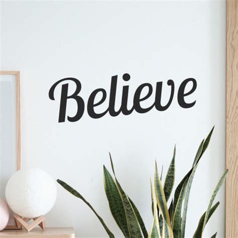 Believe - Wall Decor