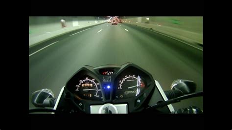 Honda CB125 F Motorcycle, Top speed 120KM per hour in Amsterdam - YouTube