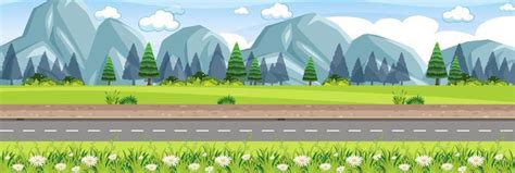 Road Background Vector