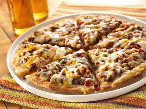 Mexican Pizza Recipe | Sargento® Shredded 4 Cheese Mexican