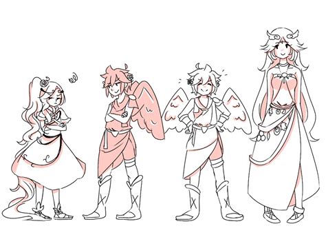 height comparison doodle kinda based off this. (angels are supposed to be taller but w/e)