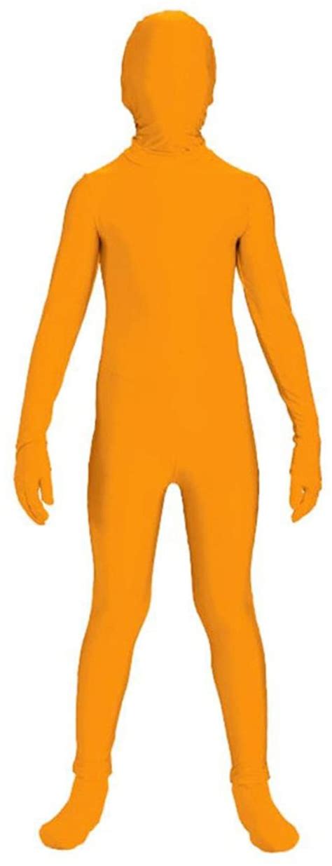 Invisible Man Child Costume Orange Skin Suit - ToyHo.com