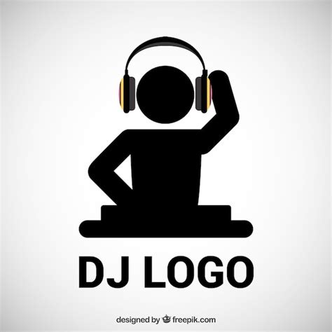 Dj logo | Free Vector