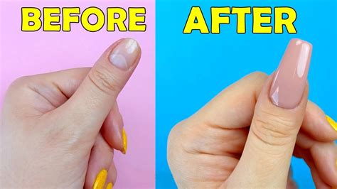 HOW TO MAKE FAKE NAILS FROM HOME MATERIALS in 5 minutes – EASY NAIL HACK IDEA – Beauty Armies