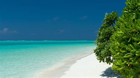 Download wallpaper: Turquoise waters of Maldives 3840x2160