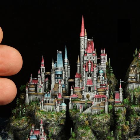 3D Printable Medieval Fantasy Castle 1 by Oliver Spaeth